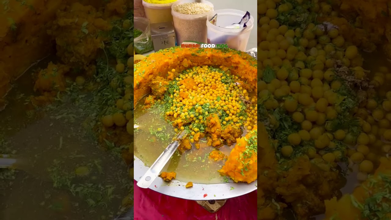 Tawa Ragda Chaat || Famous Mumbaik...🗾