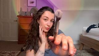 ASMR tracing my face and yours