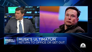 Elon Musk tells Tesla staff to return to the office or leave company, Bloomberg reports