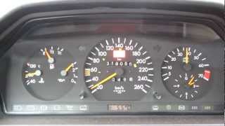 Mercedes W124 E320 CE coupe 0-130 Km/h acceleration