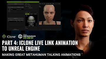 Making Great MetaHuman Talking Animations | Part 4 - iClone Live Link animation to Unreal Engine