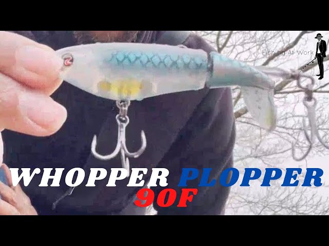 Whopper Plopper 90F - Blueback Herring Design for Striped Bass