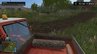 Привёз бабушке дров в Farming Simulator 17