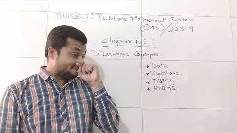 DATABASE MANAGEMENT SYSTEM/ 22319