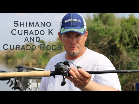 shimano curado rod and reel combo