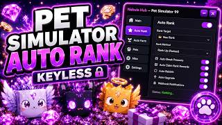 OP Pet Simulator 99 Script Showcase | Auto Farm, Auto Rank & More 🔥