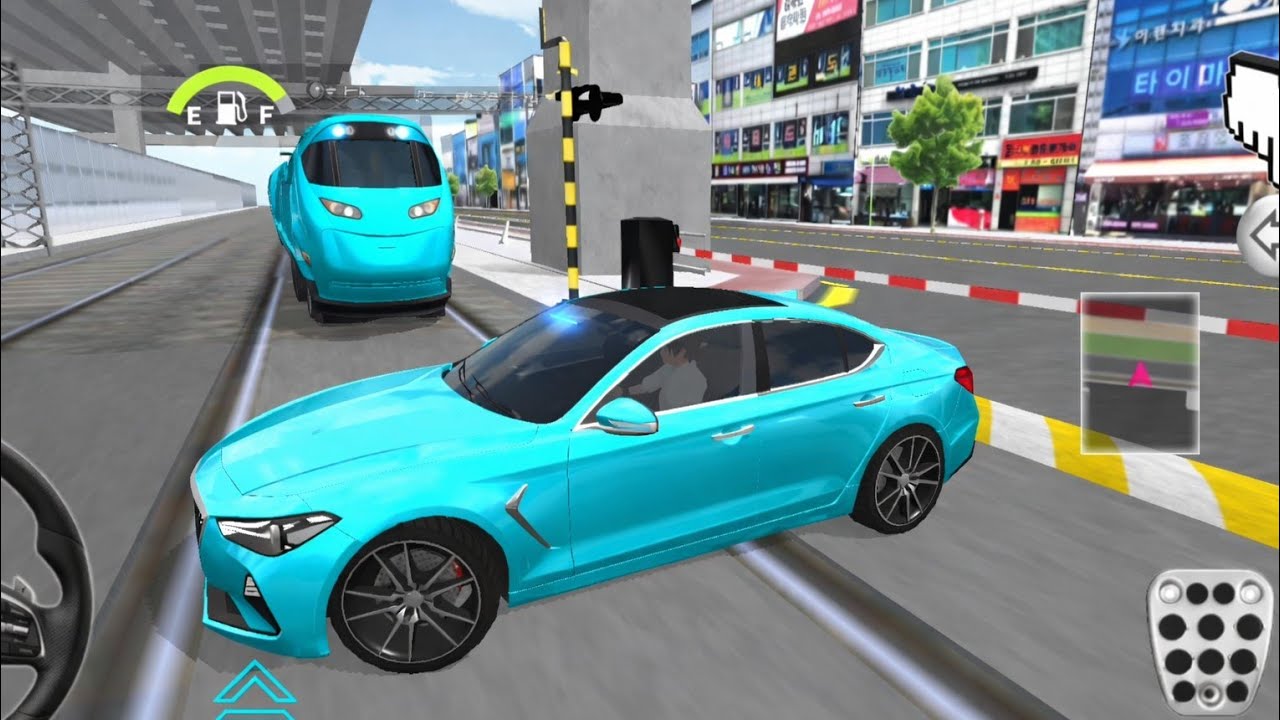 New Blue Bullet Train VS Blue Mercedes G63 - 3D Driving Class - 2026