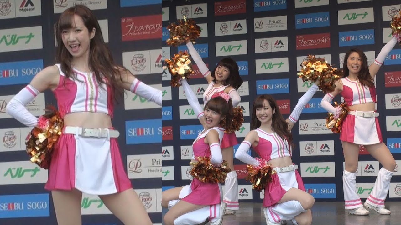 ソフトバンクホークスチアリーダー ハニーズ2016ステージ - YouTube