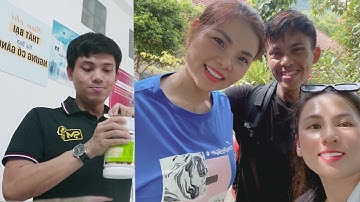 Nhận Quà Ngũ Cốc BeOne Hot nhất Việt Nam từ Boss Minh Minh Trang - Lê Văn Cương