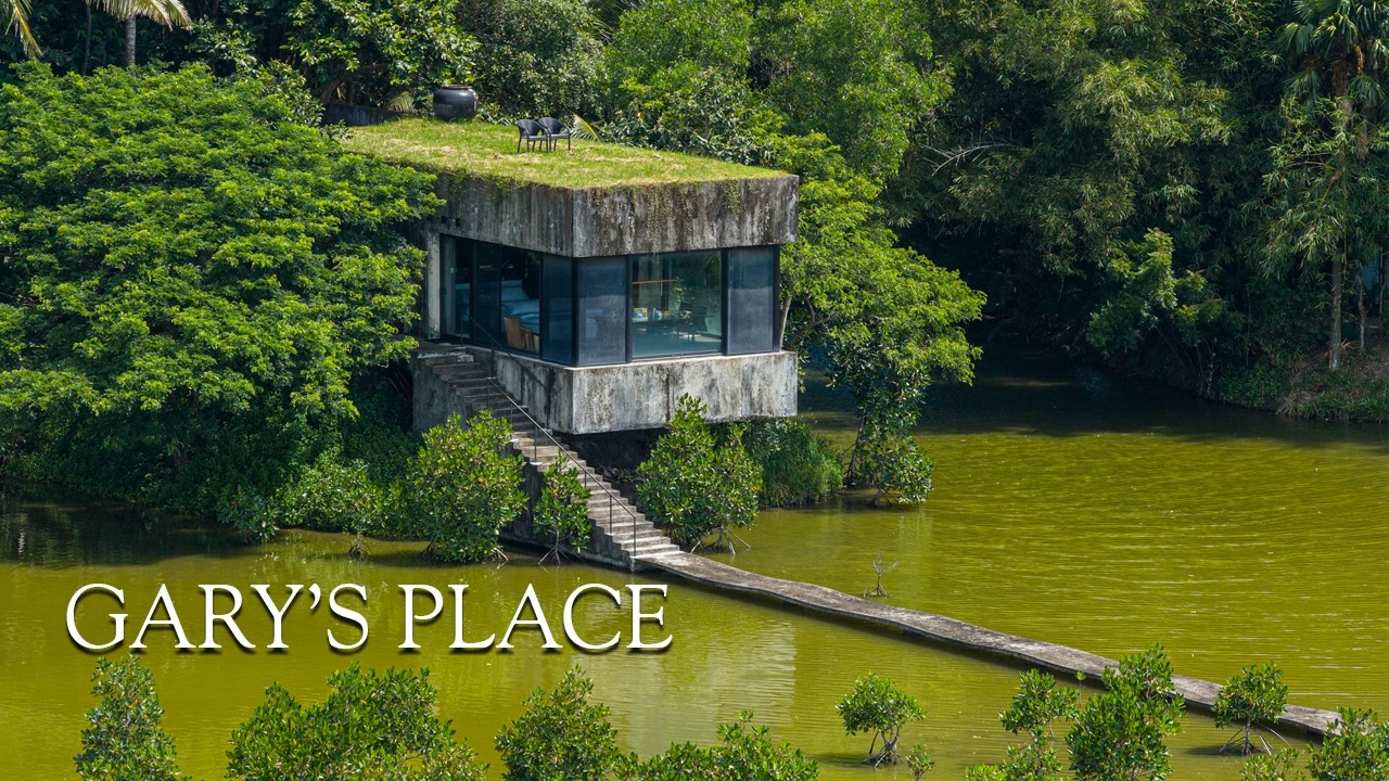 Architect Transforms Fish Farm Into a Forest With Hidden Casitas
