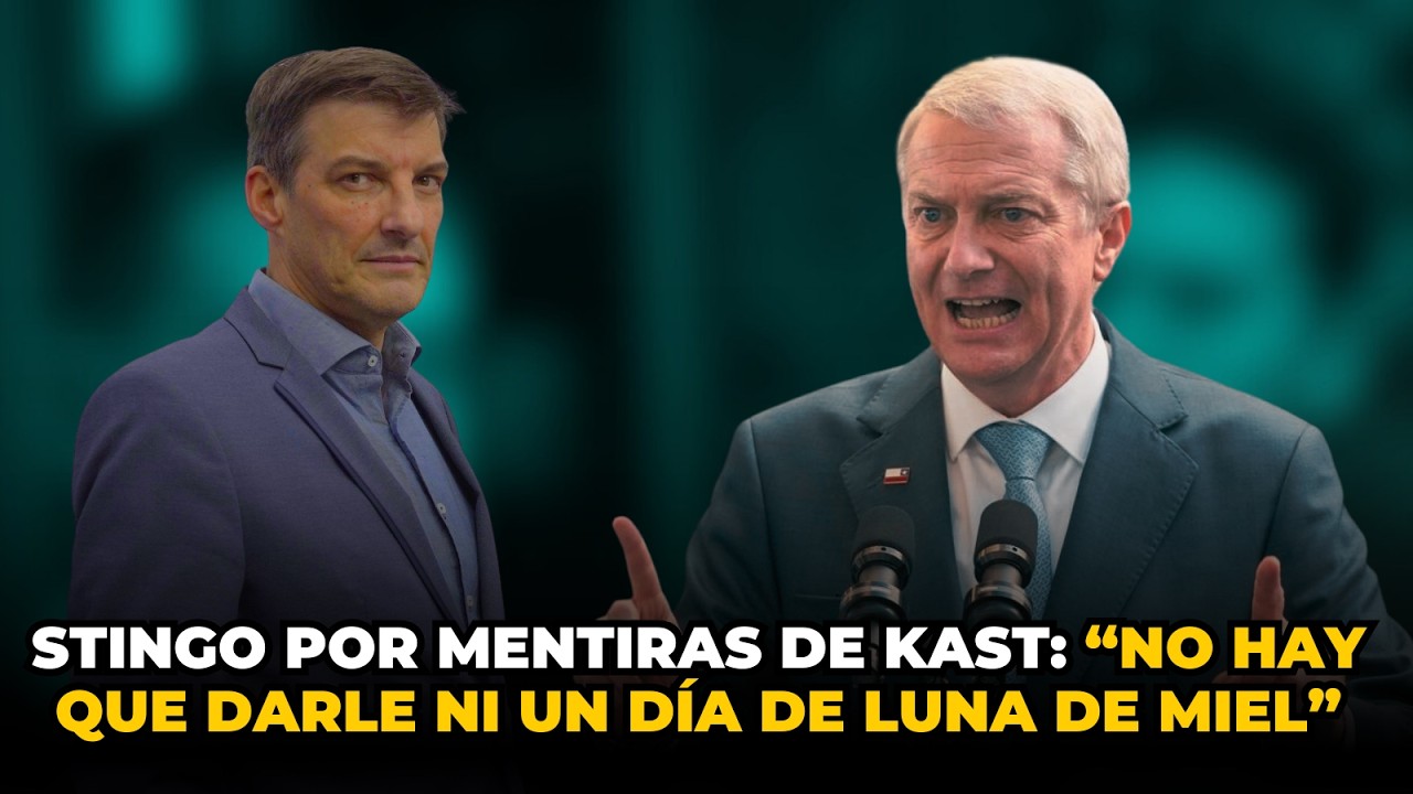 STINGO POR MENTIRAS DE KAST: “No hay que darle ni un día de luna de miel”