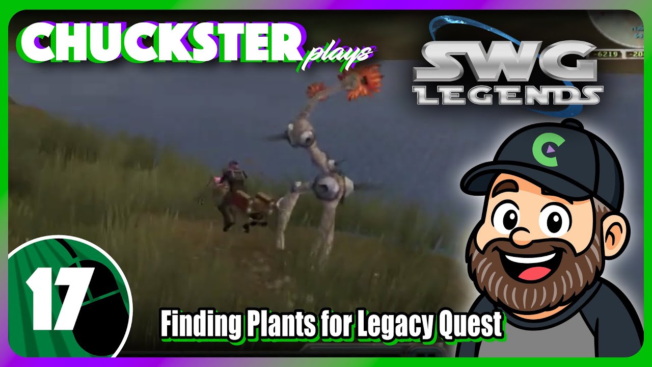 Finding Plants for Legacy Quest | SWG Legends Ep.17 | Star Wars Galaxies Stream