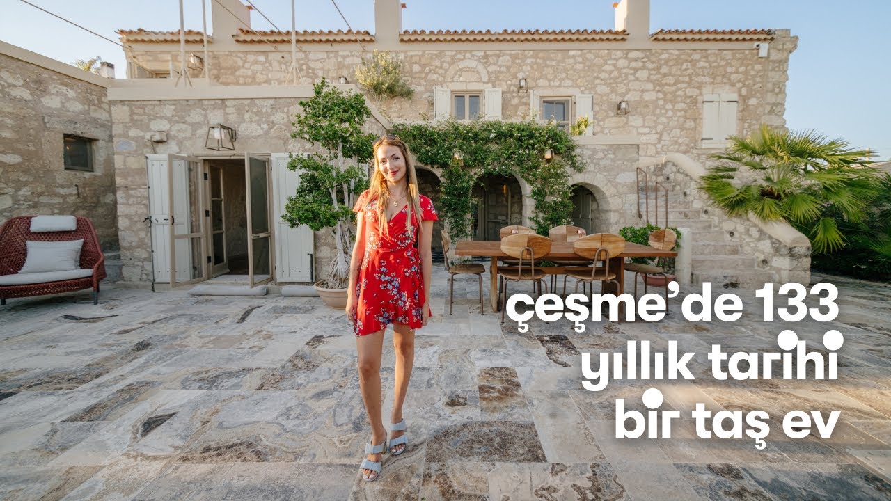 Bercis ve Ailesinin Çeşme’deki 133 Yıllık Tarihi Taş Evi