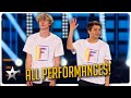 All performances from incredible and unique dance duo funkanometry  got talent global