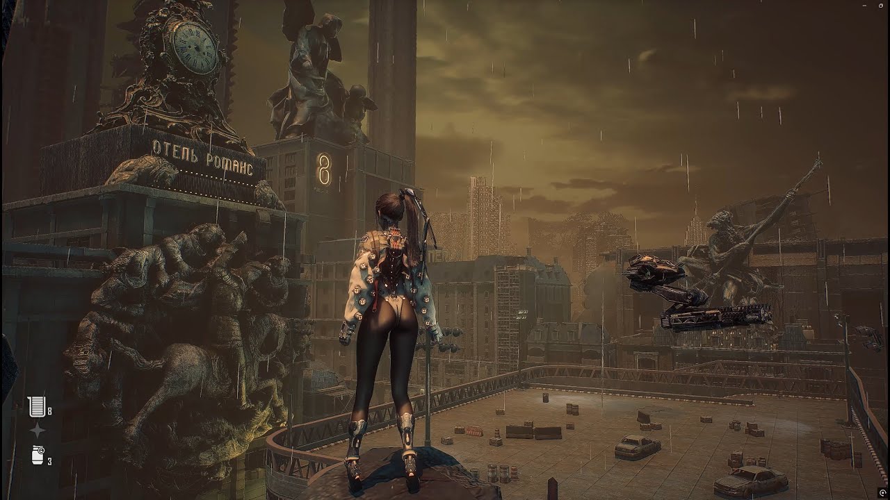 Stellar Blade: "Oтeлb Pоманc (Hotel Romance)" Music Video (Ambient Environment and Custom Music)