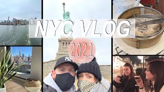 NYC Vlog 2021 || Statue of Liberty, Chinatown, Girls&#39; night at Starbucks Reserve #14