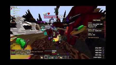 MOLFIX(nocri) USING GOD MODE (herobrine.org hades factions) #SSSRontop