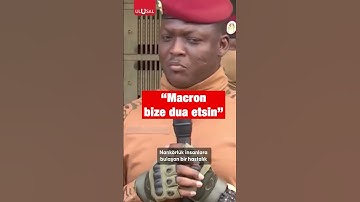 Burkina Faso lideri İbrahim Traore