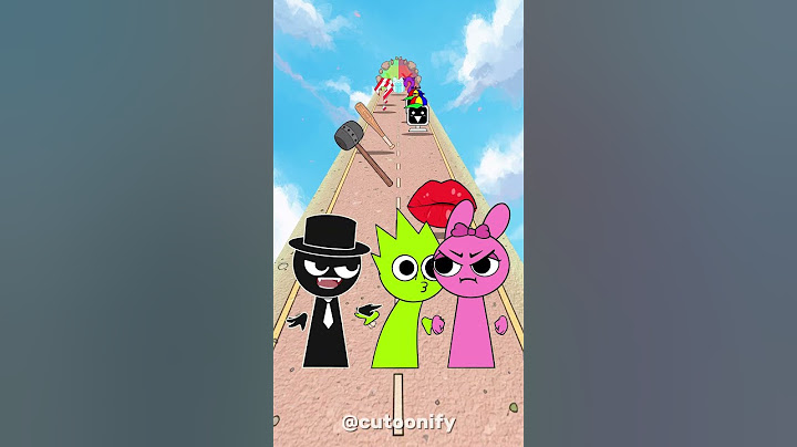 Sprunki New Kiss Run Challenge! | Evil Black VS Pinki | Epic Showdown! #sprunki #Incredibox