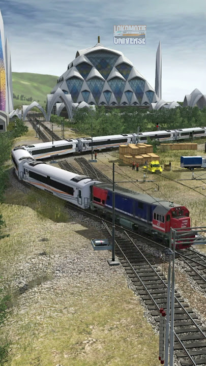 Kereta Api Panjang Hampir Tertabrak 2 Kereta Api Cepat #keretaapi #train #railway #indianrailways