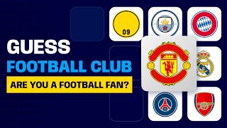 Guess the Football Club in UEFA Champions League 2024 | 32 Team Logos Quiz