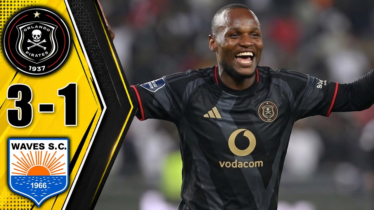 ORLANDO PIRATES VS LA CURE WAVES 3-1 ‣ ALL GOALS & HIGHLIGHTS ‣ CAF CHAMPIONS LEAGUE 2026