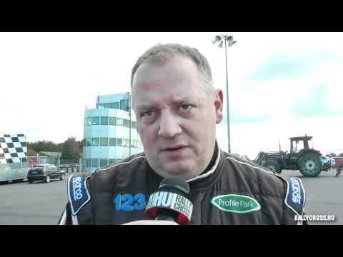 George Tracey interview 2011 Irish Rallycross Cham...