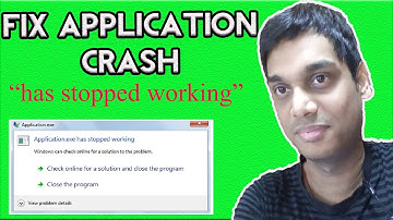 How to fix .exe has stopped working | appcrash solved win 7, 8, 10 | Hindi