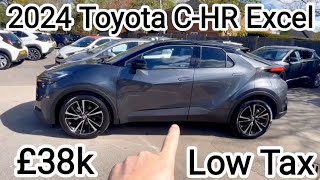 All New 2024 Toyota CHR Excel Walkround Hybrid HEV not CHR Plugin PHEV Like a Baby Lamborghini Urus