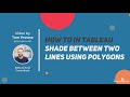 How to in Tableau in 5 mins: Shade Between Two Lines in Tableau