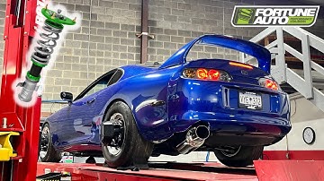 Best Toyota Supra Coilovers?! Fortune Auto Install!!