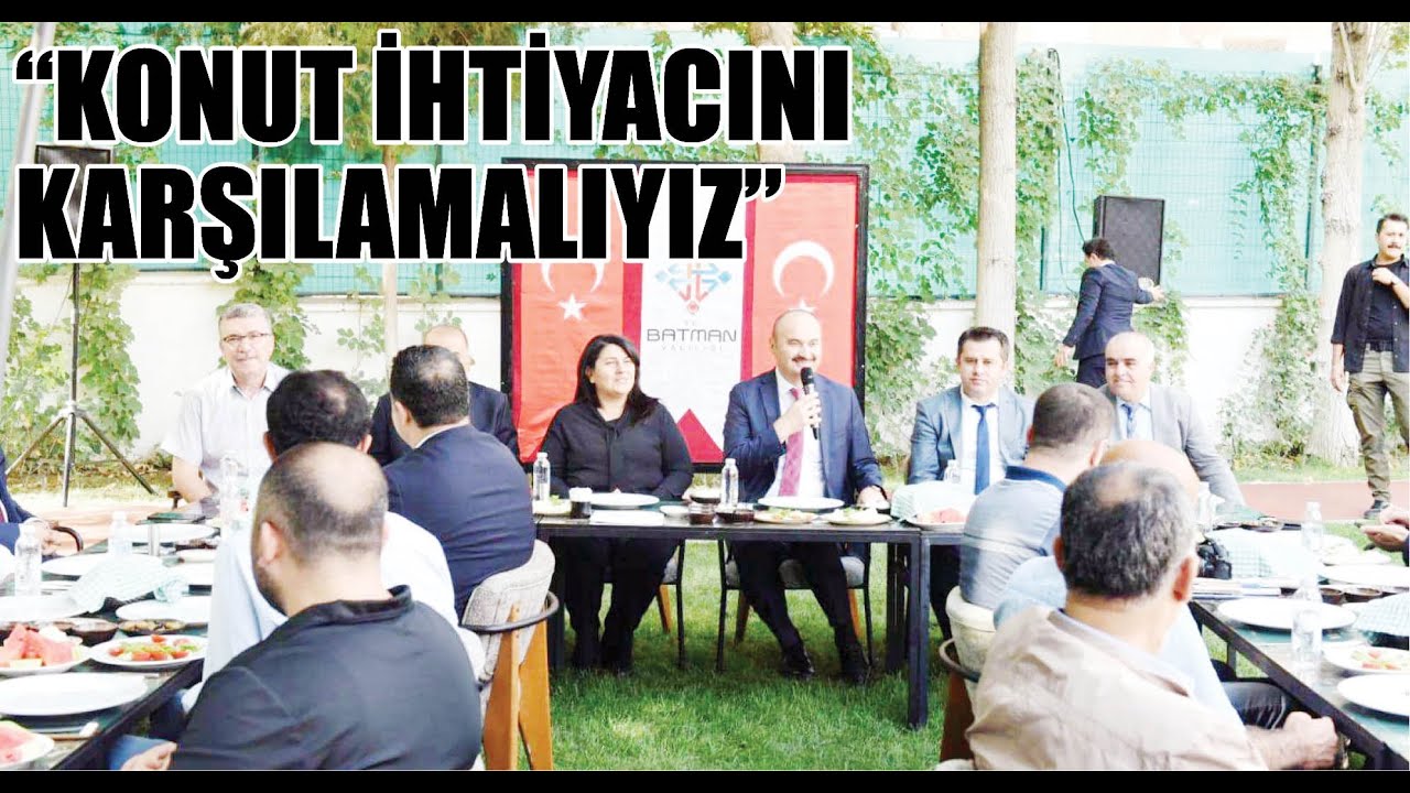 &ldquo;KONUT İHTİYACINI KARŞILAMALIYIZ&rdquo;
