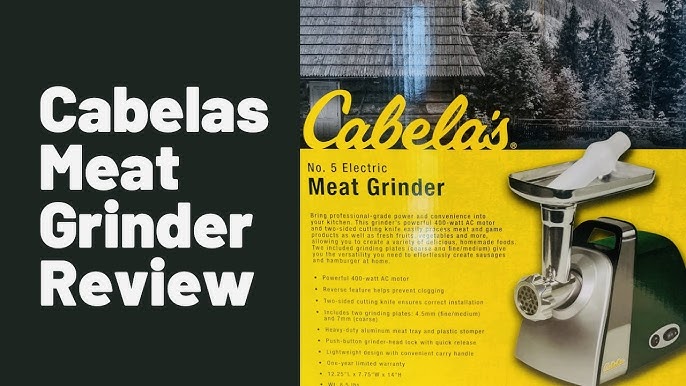 Cabela's Pro Series DC Meat Grinder
