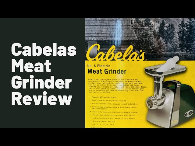 Cabela's Deluxe Meat Grinder