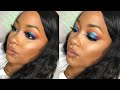 Blue Sunset Cut Crease| Kelsey Marrow