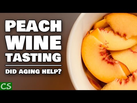 Peach Wine - Over Two Years old - Is it still Brian's Nemesis?
