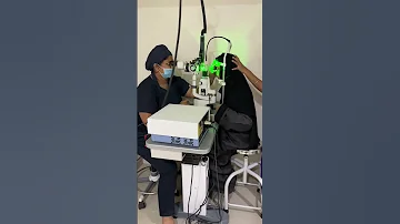 Retinal Laser Surgery Barrage Laser In 2 Minutes 