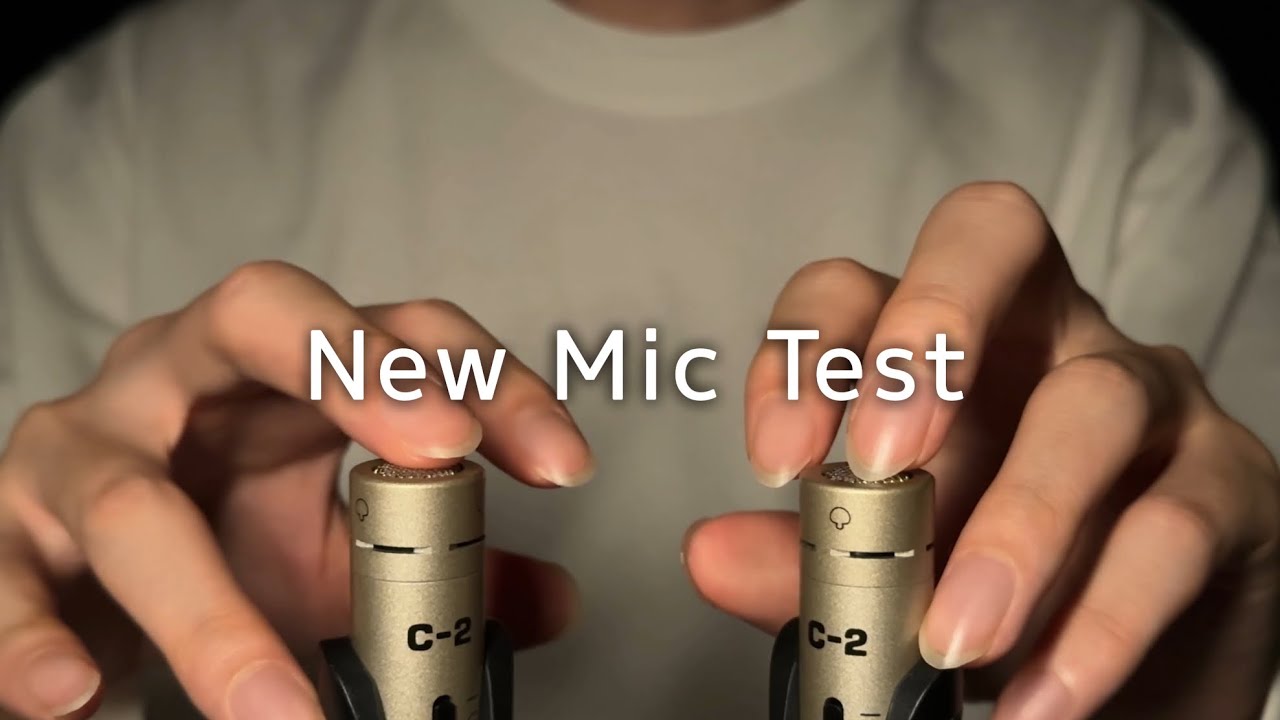 ACMP Тест Нового Микрофона! Tapping & Scratching / BEHRINGER C-2