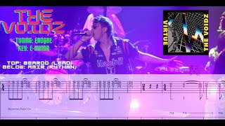 The Voidz - Leave It In My Dreams - ( w/ Guitar Tabs on Screen )
