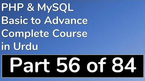 56 How to delete folder or directory in PHP  - PHP & MySQL Tutorial in Urdu (Basic to Advance)
