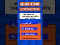 Phrasal Verb Quiz | English Quiz |  #englishquiz #englishtests #shorts  #englishgrammar #quiztime