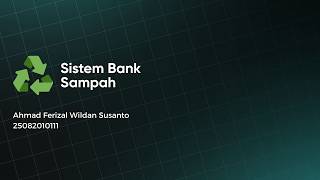 Demo Final Project Sistem Bank Sampah Berbasis Console (Java &amp; MySQL)