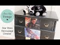 How To Decoupage A Poster Or Calendar On a Dresser How To Decoupage A Poster Or Calendar On a Dresser