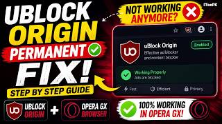 Ublock Origin Permanent Fix (Step by Step Guide)