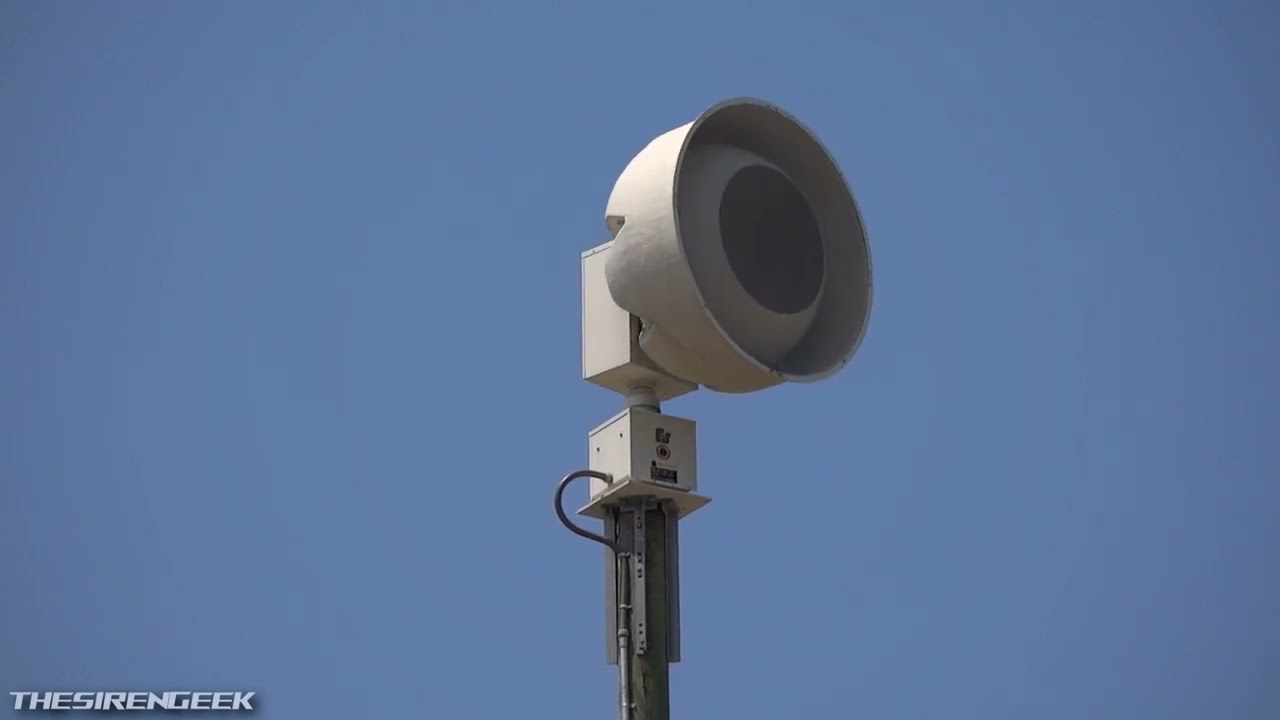 FS 508 Tornado Siren Test - Alert - Pewaukee (Waukesha Co.), WI