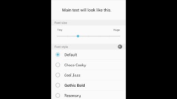 How To Change Text(Font) Size Bigger On Samsung Galaxy S7/Edge/S6/Note5