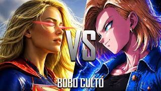 Supergirl VS Androide #18 (DC VS Dragon Ball) | Versus en corto