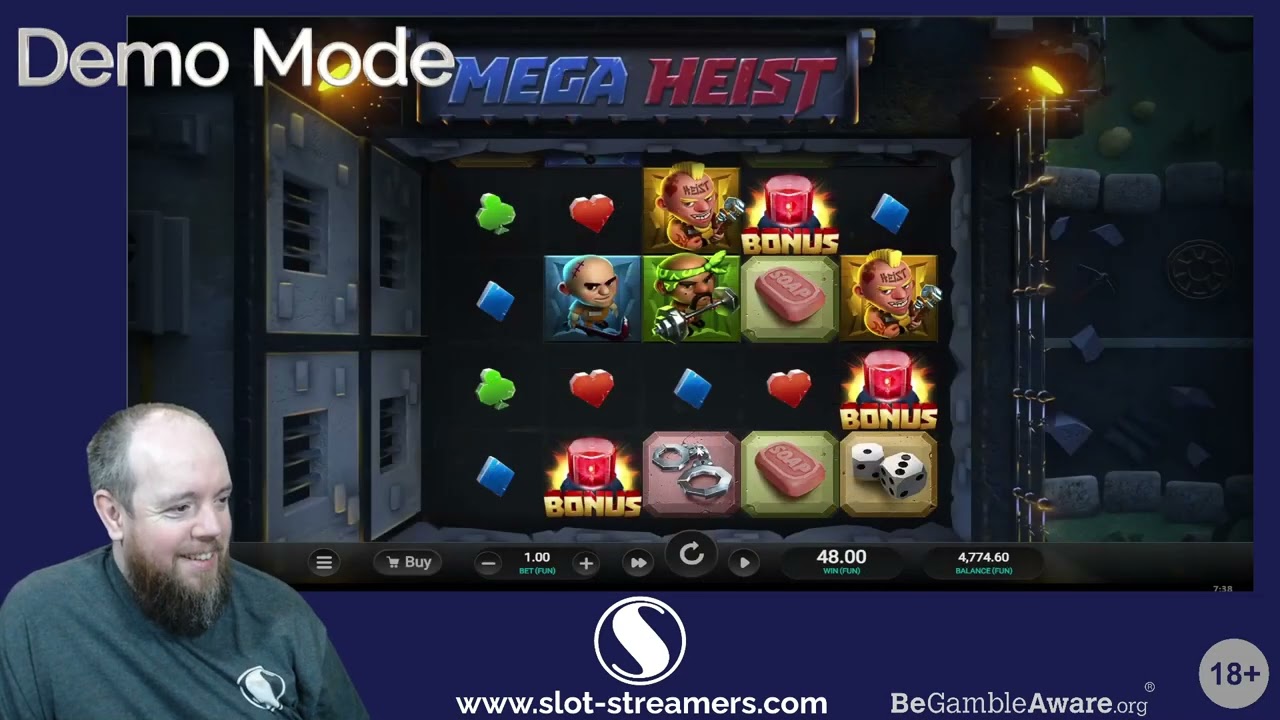 Sneak Peek - Mega Heist - Relax Gaming - 9th May