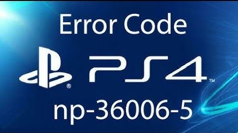PS4 np-36006-5 error *SOLUTION*(Without Resetting The Ps4 Easy Way)