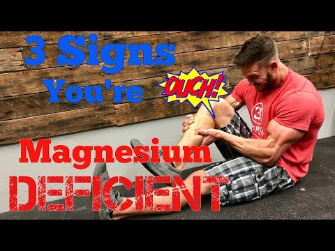 3 Signs that You&rsquo;re Magnesium Deficient